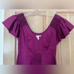 Diane Von Furstenberg Magenta S4 formal or semi formal dress.